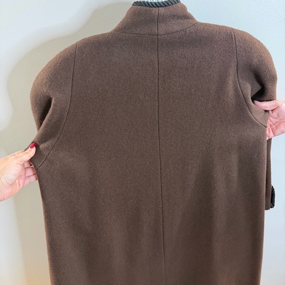 Mario de Pinto Vintage 100% wool coat made in USA statement outerwear - Picture 5 of 16